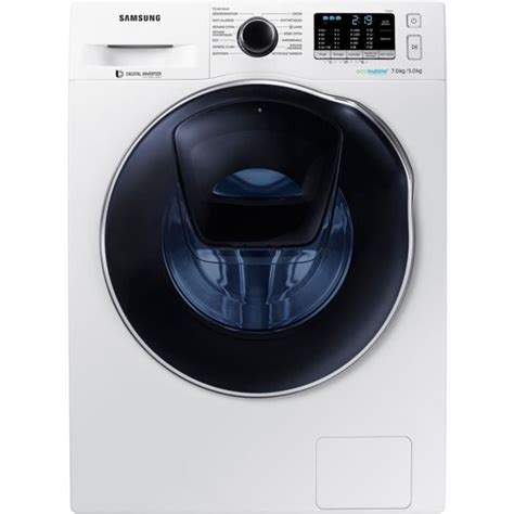 lave linge séchant hublot samsung wd70k5b10ow avis|Lave.